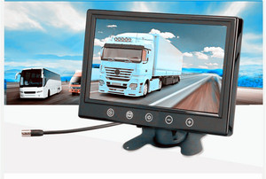 Professional AV 9 Inch Desktop Car TFT Monitor <strong>Bus</strong> Coach 24V Display View Truck Rear Reverse Backup Car Parking Camera Monitor - Product Image 3