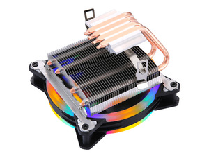 Qiuz4 4 isı borusu bakır lavabo 120mm PWM karşı dönen fanlar AM3/AM4/1155 Legacy CPU soğutma çözümü 3pin yüksek hava hacmi - Product Image 3