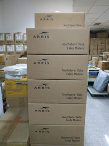 DOCSIS Modem DOCSIS Terminal Coax CMTS Arris SB6141E SB6141 mit 4 ETH POTS Euro-Standard