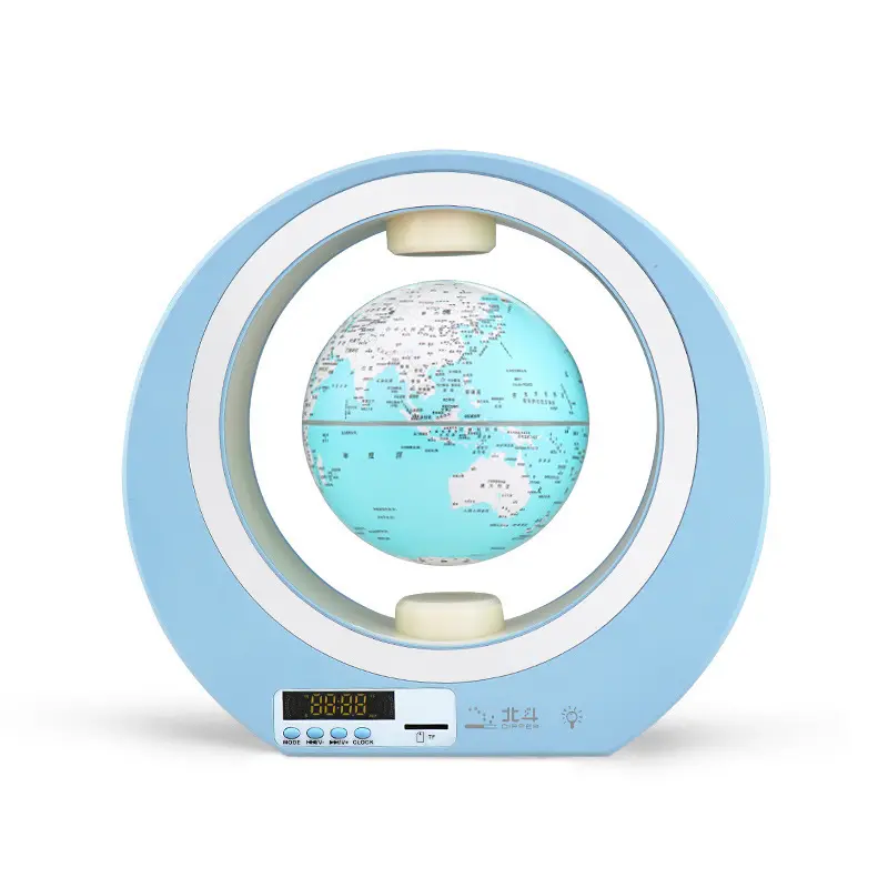 Globo 360 rotante terra mondo oceano mappa palla antico Desktop geografia apprendimento educazione levitazione mondo orologio decorazione