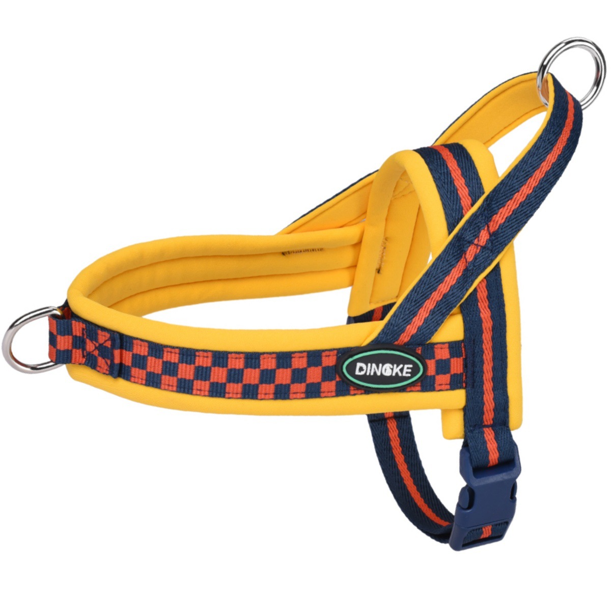 Fond jaune bleu foncé