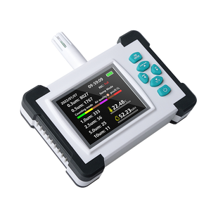 Poeira partícula meterCO2 Air Monitor SR-516A Poeira Sensor princípio dispersão laster PM2.5 6 canais Contador partículas