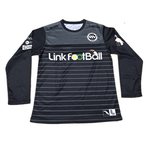 Customized Club Sport Jersey Black and White Soccer Jersey <strong>Shirt</strong> and Short Set Polyester Light Sublimation Print - Product Image 4