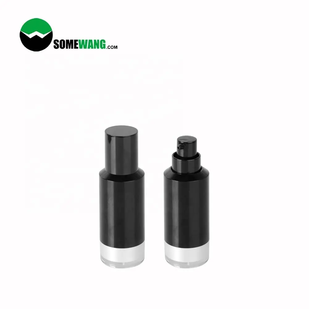 Somewang 15 30 80 ml Kunststoff leer Airless Flaschen spray Custom Design Nachfüllbare Serum Kosmetik creme Paket Schraube Lotion Pumpe