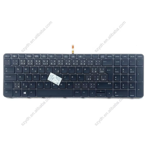 新しいCZ SK CS黒フレームバックライト付きラップトップキーボードHP EliteBook 755 G3 850 G3 850 G4 ZBook 15u G3 G4 6037B0116738 - Product Image 2