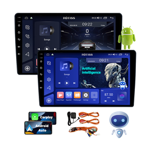 Ai 2 Din 9 "Android Stereo Ram 4gb 64gb Rom Bt Fm Dsp Multimedia Video Car Dvd Player ai tela android rádio de carro