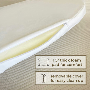 Nhà Máy Giá bông Rope MOSES bé thay đổi giỏ với pad, không thấm nước bao gồm, mềm chăn trẻ sơ sinh, tã Caddy/tổ chức - Product Image 3