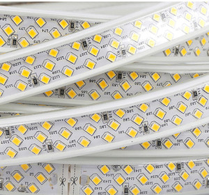 לבן LED רצועת אור ערכת Dimmable 3000K-6000K 220V LED קלטת אור עם מרחוק גמיש חבל אור