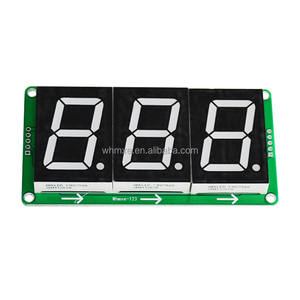 Modulo 595 Display statico da 74 hc595 a 2 cifre segmento a LED a tubo digitale a 122 LED di colore rosso a 1.2 pollici