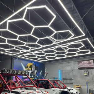 Luce da soffitto professionale a Led a nido d'ape per Auto da officina Auto autolavaggio bellezza luce di riparazione automatica