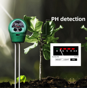 3 ב 1 קרקע ph טסטר ערכת בדיקת קרקע עבור מדשאות גן בית חווה הידרומטר חיצונית עבור צמחים מטר מיגון אדמה