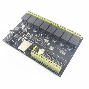 Módulo de relé de red de 8in y 8 salidas TCP IP/Ethernet controlador de acceso interruptor Transferencia de volumen MODBUS TCP 8I8O control de relé - Product Image 1
