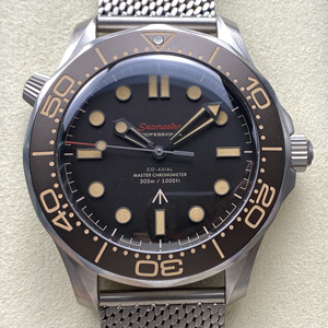Lüks 5A kalite mekanik dalgıç izle su geçirmez 42mm VS fabrika <span class=keywords><strong>V5</strong></span> ETA 8806 hareketi titanyum seramik çerçeve 300m izle