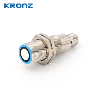 KRONZ M18 sensore di livello ad ultrasuoni uscita analogica 22ms risposta Display a LED 10-30V DC industriale IP67 30-300mm sensore di distanza