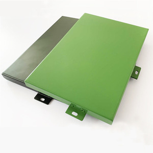Nuovo rivestimento pannelli decorativi per facciate in acciaio per edifici impiallacciatura in alluminio per facciate continue esterne