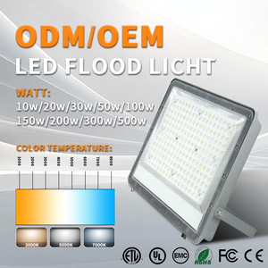 10W IP66防水LED屋外照明ドライバーソリューション1000lm高フラッドライトガーデン & スタジアム用すべてのアルミニウム - Product Image 6