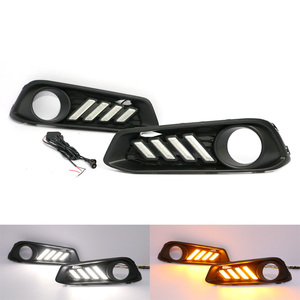 מפעל מכירת led ערפל/נהיגת אורות בשעות היום יום הפח מול אורות דקורטיביים עבור honda crdr 19