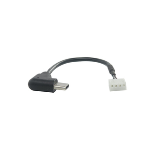 定制90度角<span class=keywords><strong>USB</strong></span> C型至<span class=keywords><strong>2</strong></span> <span class=keywords><strong>3</strong></span> 4 <span class=keywords><strong>5</strong></span> 6针JST/Molex/Yeonho连接器电缆4针充电电缆4针电缆