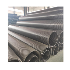 YiFang Dn 8 12 18 20 24 inç Hdpe çift duvar oluklu menfez plastik boru - Product Image 4