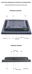 Công nghiệp pcap màn hình cảm ứng màn hình công nghiệp bảng điều chỉnh PC Touch Panel PC công nghiệp <span class=keywords><strong>Android</strong></span> Bảng điều chỉnh PC - Product Image 6