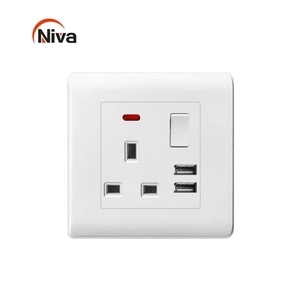 Francês UE Padrão tomada Moderna <span class=keywords><strong>Multi</strong></span> função Luxo Wall Switches Sockets Para Casa