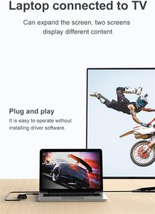 适用于Xbox PS4电脑笔记本电视盒投影仪显示器的SYONG 1080P高清电视至VGA适配器数模转换器电缆 - Product Image 3