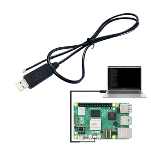 Ahududu Pi 5 terminali UART seri TTL RPI5 Pi5 için USB portu hata ayıklama kablosu