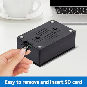 Estuche Aismartlink para Raspberry Pi 5 Pi 5 Estuche ABS con Pi 5 Active Cooler Negro - Product Image 4