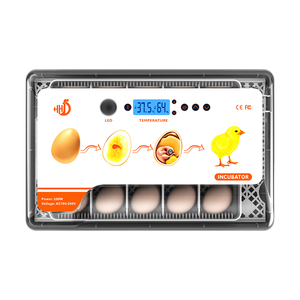 WONEGG 20 Capacity Automatic Temperature <strong>Control</strong> Auto Turned Egg Incubator Fertilized Hatching Machine LED Lighting Egg Function - Product Image 6