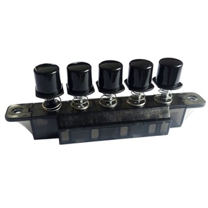 Interruttore a 4 pulsanti in ottone e plastica per ventole interruttore elettronico a tastiera meccanica con combinazione 2NO per elettrodomestici - Product Image 6