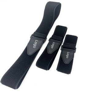 Cinta de sujeción de logotipo impreso de tamaño personalizado Cables reutilizables Correa de batería Correa de gancho elástico ajustable y correa de bucle con hebilla - Product Image 4