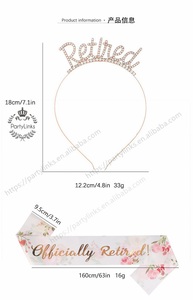 פריחות שמחים ו-tiaras נשים מתנות בדימוס מתנות סגסוגות מסיבת hinestone אספקה