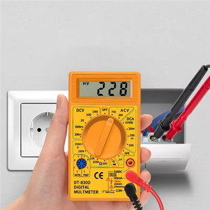 Probador de multímetro digital, diodo de sonda con paquete de blíster, medidor de voltaje, amperios, ohmios, probador multifunción - Product Image 5