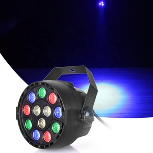 <strong>RGB</strong> <strong>DMX512</strong> 12w <strong>LED</strong> Par <strong>Lights</strong> Stage Lighting Effect for DJ Disco Bar Party - Product Image 5
