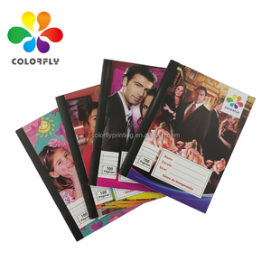 Wholesale Stock Newspaper Ruled Line Notebooks , B5 Size 100pages Single Line Exercise Book - Product Image 3