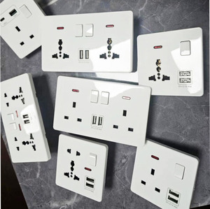 86 US Standard Pc Plate American <strong>Socket</strong> 3 Pin <strong>Socket</strong> With Usb and <strong>2</strong>-port <strong>Type</strong> C Fast Charging Wall Switch <strong>Socket</strong> - Product Image 6
