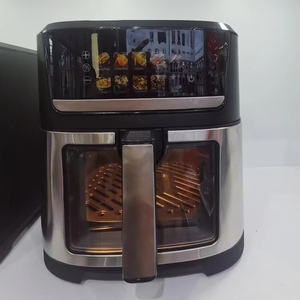 Friggitrice ad aria intelligente con finestra a vista da 9,5 l con controllo digitale elettrico a colori 10 da 1500W - Product Image 3
