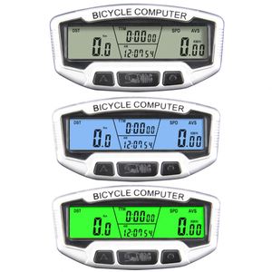 SD-558Aワイヤードバイクコンピューターバックライトコードタブレットスピードメーター自転車Lcdデジタルディスプレイ走行距離計サイクリングストップウォッチアクセサリー - Product Image 1
