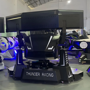 מטבע חלומות מופעל 3dof מכונית מרוץ ארקייד משחק מכונת 360 סיבוב סימולטור מכונת משחקי מכונית - Product Image 3