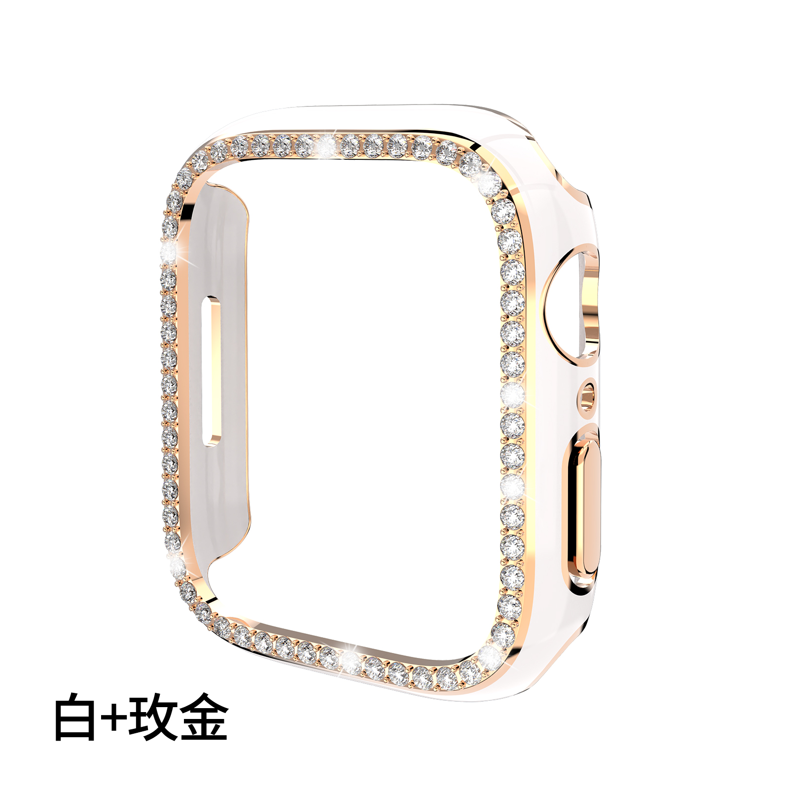 12#white+rose gold