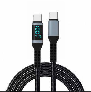Ivanhoe 100W 5A Type C TO Type-C สายชาร์จเร็ว PD จอแสดงผลดิจิตอลสำหรับ Huawei Xiaomi Apple และ Android คอมพิวเตอร์ - Product Image 3