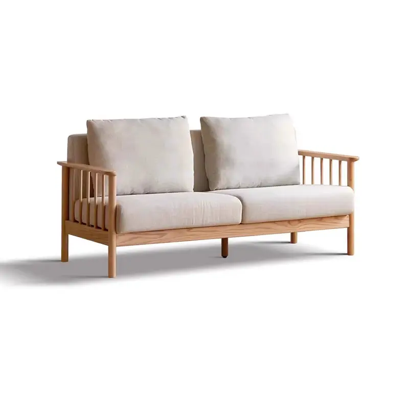 Dễ dàng để chăm sóc rắn gỗ sofa Set đồ nội thất phòng khách