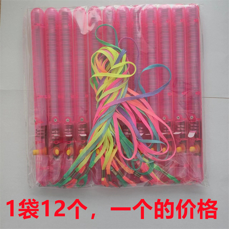 Glow stick with string-pink