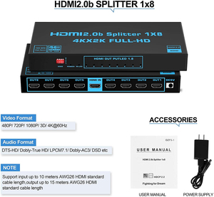 Alicates de 8 puertos con 1x8 4 60 H1 en 8, Alicates con caja de 5 - Product Image 6