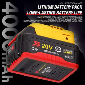 Bosi không chổi than cờ lê điện lithium sạc cờ lê, tác động Xe Sửa chữa chân tay khung thợ mộc ổ cắm không khí pháo bán buôn - Product Image 3