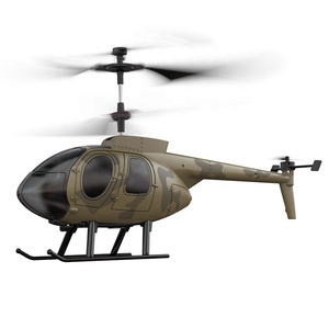 Factory New 2.4GHz <strong>RC</strong> Remote Control Military Helicopter 4CH LED Lights Altitude Hold Aircraft for Adults Collections - Product Image 5