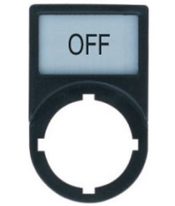 YP Series 22mm Plastic <strong>Push</strong> <strong>Button</strong> <strong>Switch</strong> Black Ring Label - Product Image 2