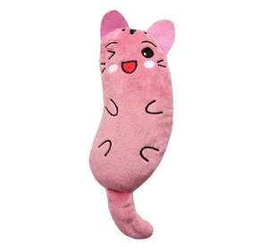 Juguete para gatos Catnip Toys para gatos Catnip relleno de dibujos animados ratones gato dentición masticar juguete duradero e interactivo - Product Image 4