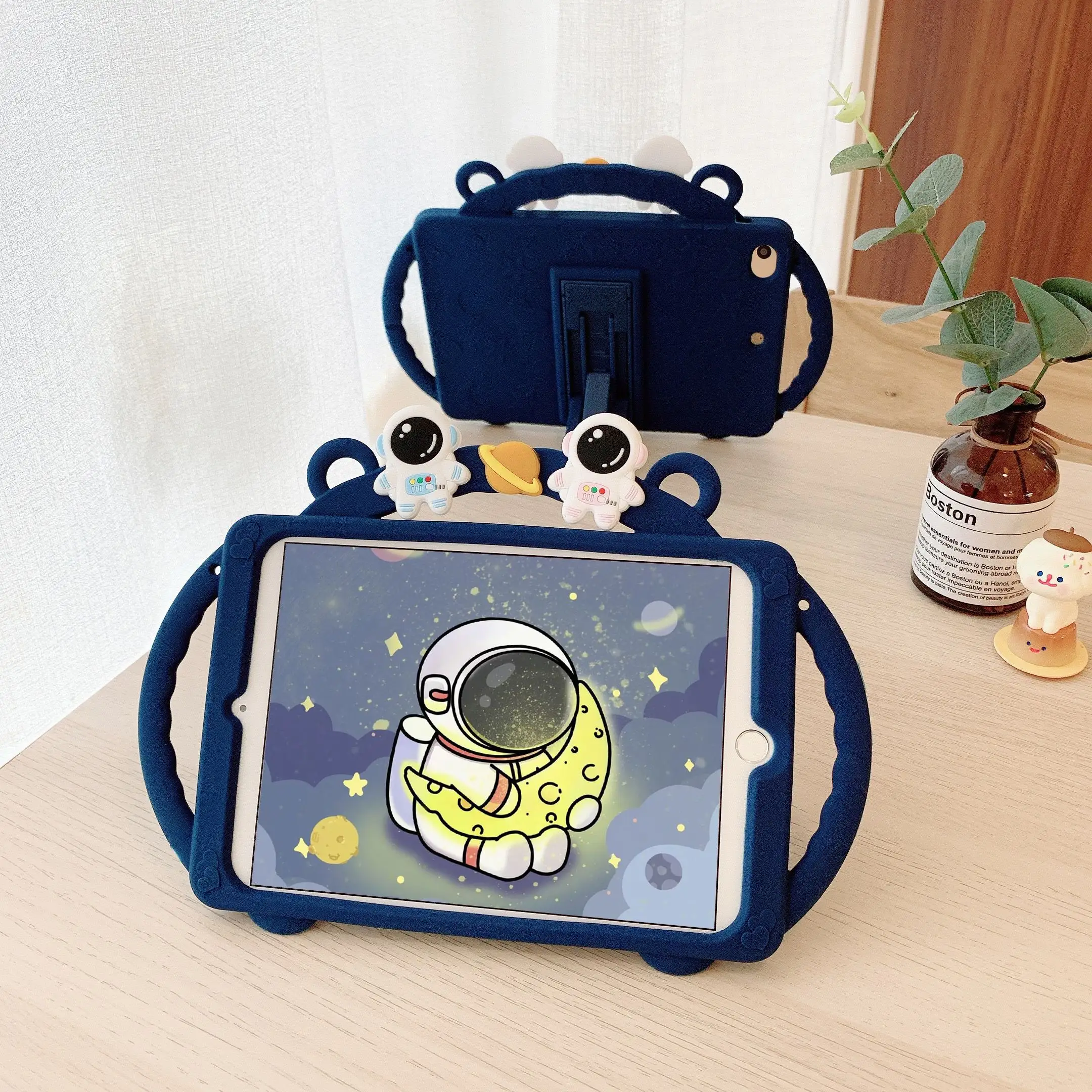 Hoesje Voor Ipad Pro 11 Hoesje 3d Anime Cartoon Astronaut Ultra Zachte Siliconen Hoes Voor Ipad Pro 11 Inch 2018 2020 2021