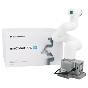 El brazo robótico colaborativo de 7 ejes programable MyCobot 320 M5 admite la programación visual myBlockly Python ROS